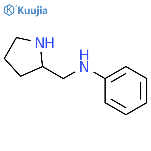 (R)-N-(Pyrrolidin-2-ylmethyl)aniline structure