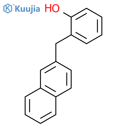 Phenol, 2-(2-naphthalenylmethyl)- structure