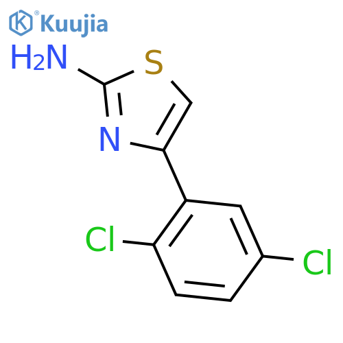4-(2,5-Dichlorophenyl)-1,3-thiazol-2-amine structure