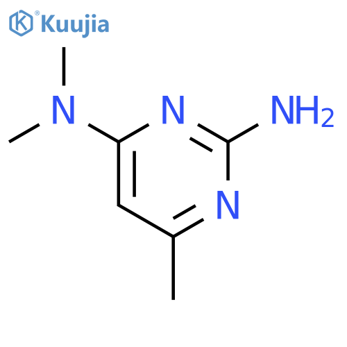 N4,N4,6-trimethylpyrimidine-2,4-diamine structure