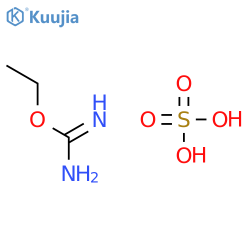 2-Ethylisouronium hydrogen sulphate structure