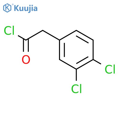 (3,4-Dichlorophenyl)acetyl Chloride structure