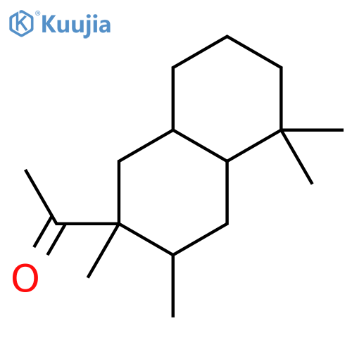 1-(octahydro-2,3,5,5-tetramethyl-2-naphthyl)ethan-1-one structure