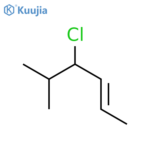 2-HEXENE, 4-CHLORO-5-METHYL-, (2E)- structure