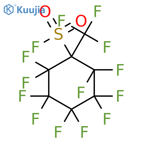 decafluoro(trifluoromethyl)cyclohexanesulphonyl fluoride structure