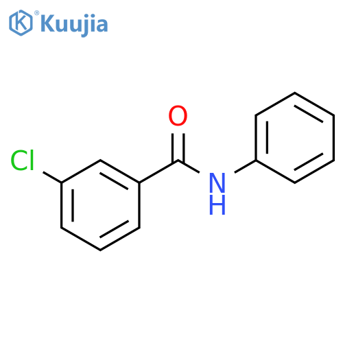 Benzamide, 3-chloro-N-phenyl- structure