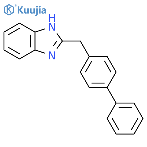 2-(Biphenyl-4-ylmethyl)-1H-benzimidazole structure