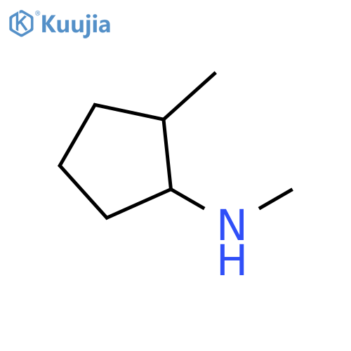 N,2-dimethylcyclopentan-1-amine structure
