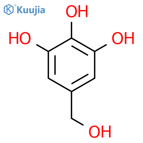 5-(Hydroxymethyl)-1,2,3-benzenetriol structure