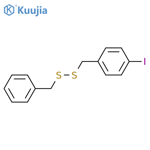 Disulfide, (4-iodophenyl)methyl phenylmethyl structure