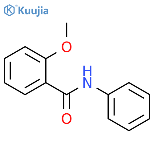 Benzamide, 2-methoxy-N-phenyl- structure