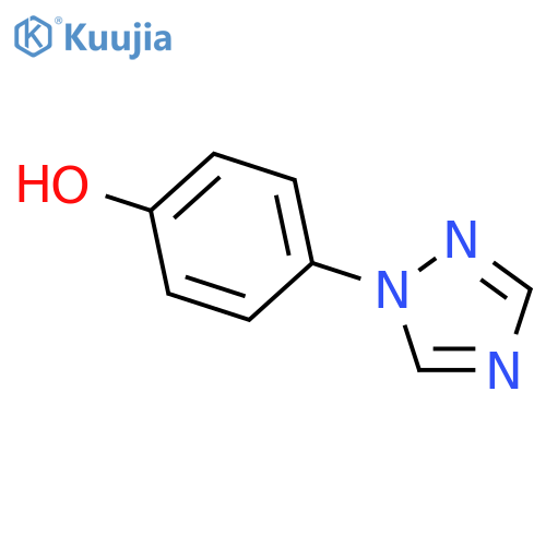 4-(1H-1,2,4-Triazol-1-yl)phenol structure