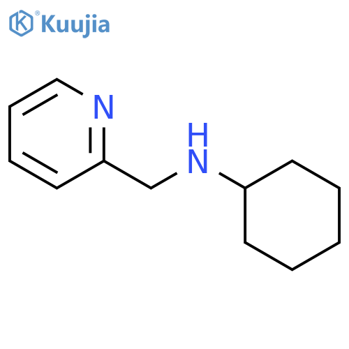 2-(Cyclohexylaminomethyl)pyridine structure