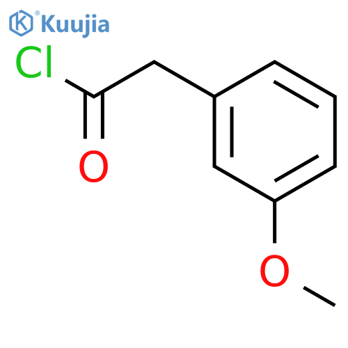 2-(3-methoxyphenyl)acetyl chloride structure