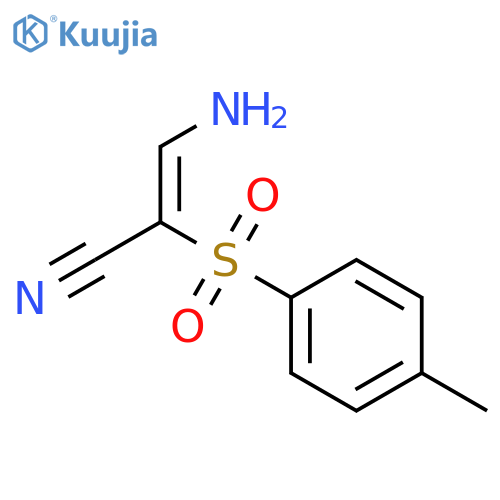2-Propenenitrile, 3-amino-2-[(4-methylphenyl)sulfonyl]- structure