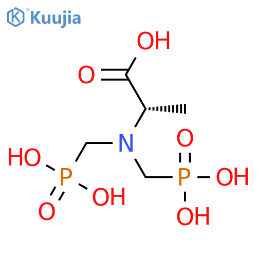 (2S)-2-[bis(phosphonomethyl)amino]propanoic acid structure
