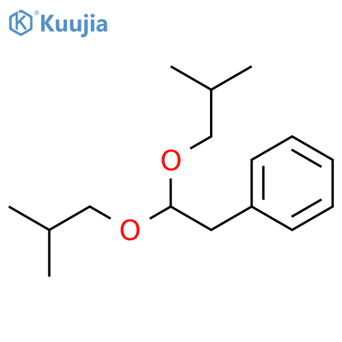 Benzene,[2,2-bis(2-methylpropoxy)ethyl]- structure