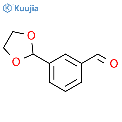 3-(1,3-dioxolan-2-yl)benzaldehyde structure