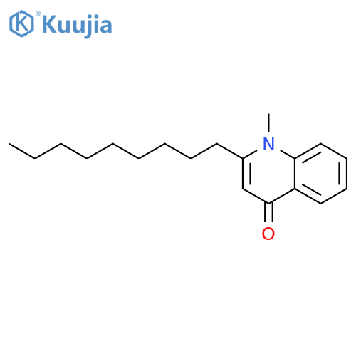 4(1H)-Quinolinone, 1-methyl-2-nonyl- structure