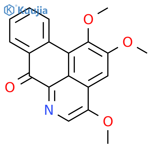 7H-Dibenzo[de,g]quinolin-7-one,1,2,4-trimethoxy- structure