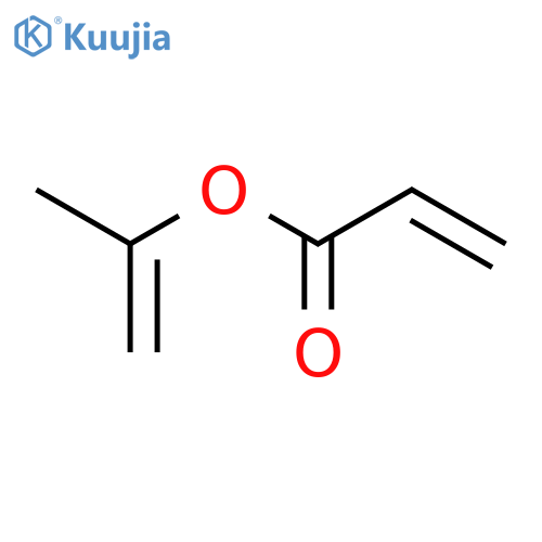 2-PROPENOIC ACID, 1-METHYLETHENYL ESTER structure