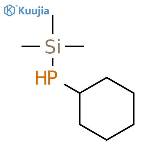 Phosphine, cyclohexyl(trimethylsilyl)- structure