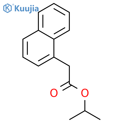 1-Naphthaleneaceticacid, 1-methylethyl ester structure