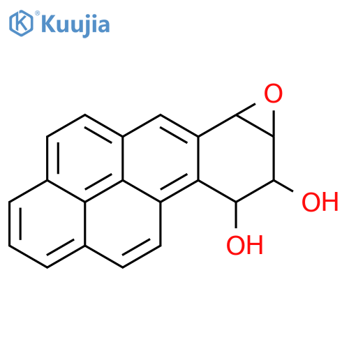 (6bR,7aS,8S,9R)-6b,7a,8,9-tetrahydrobenzo[1,12]tetrapheno[8,9-b]oxirene-8,9-diol structure