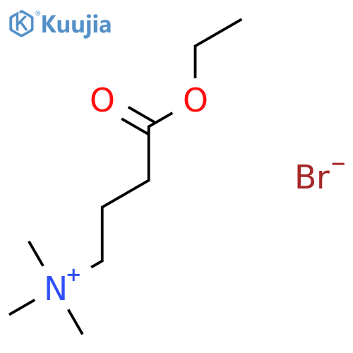 1-Butanaminium, 4-ethoxy-N,N,N-trimethyl-4-oxo-, bromide structure