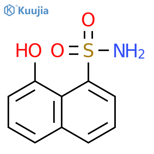 8-hydroxynaphthalene-1-sulfonamide structure