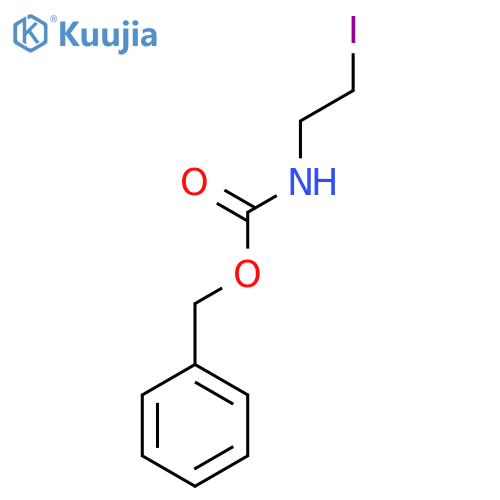 (2-Iodo-ethyl)-carbamic acid benzyl ester structure