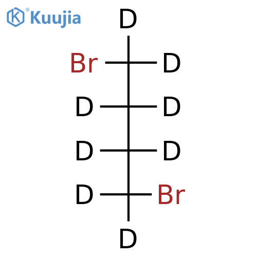 1,4-Dibromobutane-d8 structure