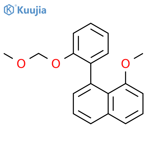 NAPHTHALENE, 1-METHOXY-8-[2-(METHOXYMETHOXY)PHENYL]- structure