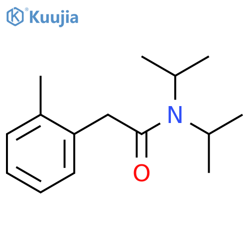 BENZENEACETAMIDE, 2-METHYL-N,N-BIS(1-METHYLETHYL)- structure