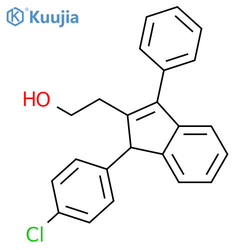 2-[1-(4-Chlorophenyl)-3-phenyl-1H-inden-2-yl]ethan-1-ol structure