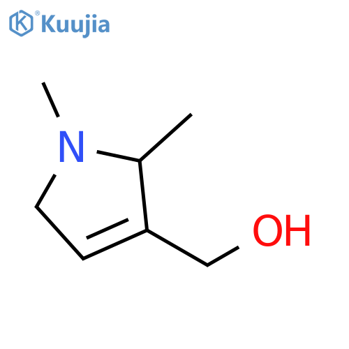 1H-Pyrrole-3-methanol, 2,5-dihydro-1,2-dimethyl- structure