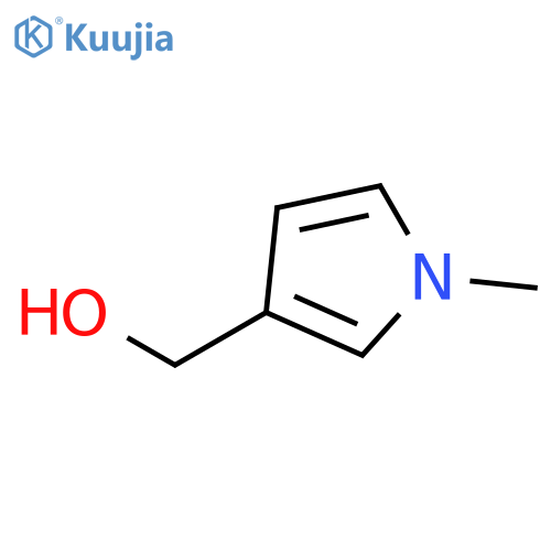 (1-Methyl-1H-pyrrol-3-yl)methanol structure