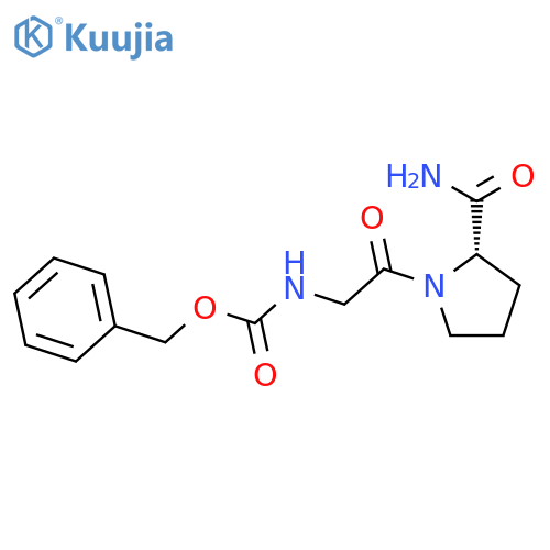 L-PROLINAMIDE, N-[(PHENYLMETHOXY)CARBONYL]GLYCYL- structure