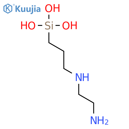 N-(2-AMINOETHYL)-3-AMINOPROPYL-SILANTRIOL structure