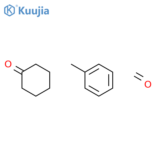 cyclohexanone,formaldehyde,toluene structure