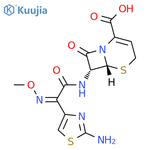 Ceftizoxime structure