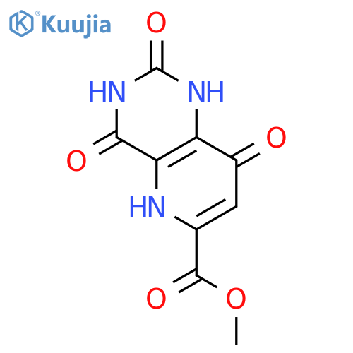 Pyrido[3,2-d]pyrimidine-6-carboxylic acid,1,2,3,4,5,8-hexahydro-2,4,8-trioxo-, methyl ester structure