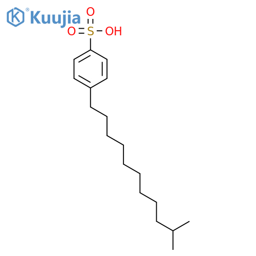 Benzenesulfonic acid, dodecyl-, branched structure