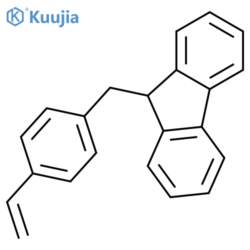 9-[(4-Ethenylphenyl)methyl]-9H-fluorene structure