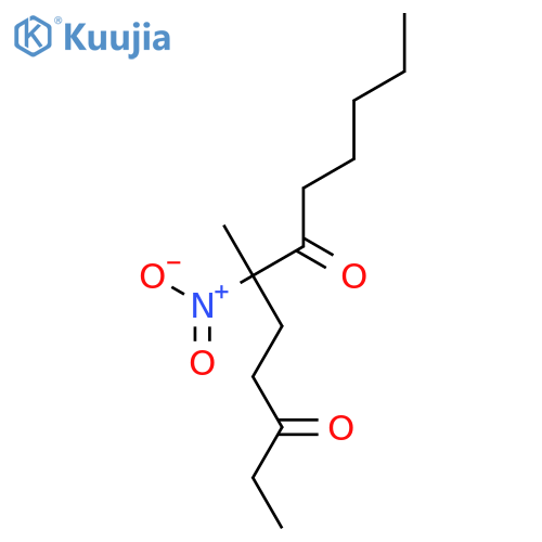 3,7-DODECANEDIONE, 6-METHYL-6-NITRO- structure