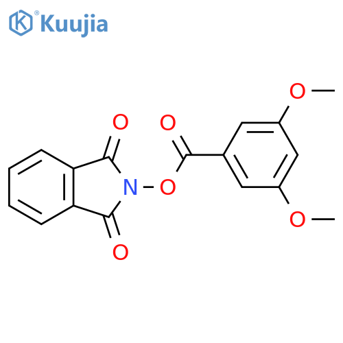 2-{[(3,5-dimethoxyphenyl)carbonyl]oxy}-1H-isoindole-1,3(2H)-dione structure