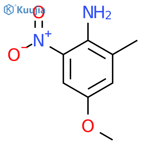4-Methoxy-2-methyl-6-nitroaniline structure