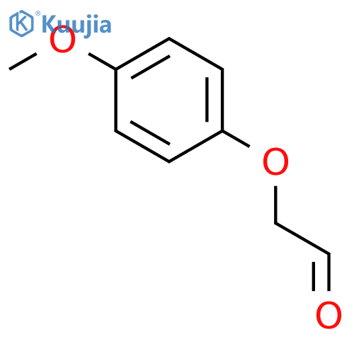 2-(4-methoxyphenoxy)acetaldehyde structure