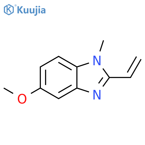 1H-Benzimidazole,2-ethenyl-5-methoxy-1-methyl- structure