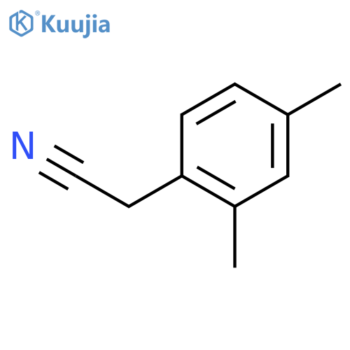 2,4-Dimethylphenylacetonitrile structure